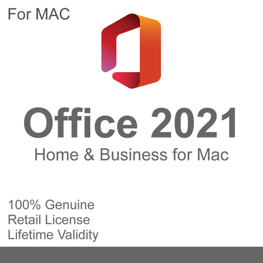 Office 2021 Home and Business for Mac License